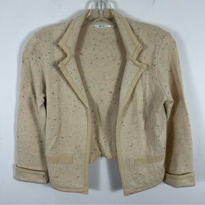 Kimchi blue Women's Beige Speckled Jacket S
